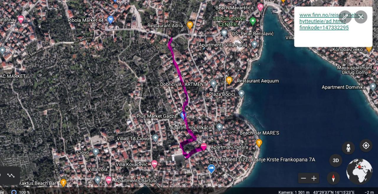 Apartment Lizzi. Trogir Exterior foto